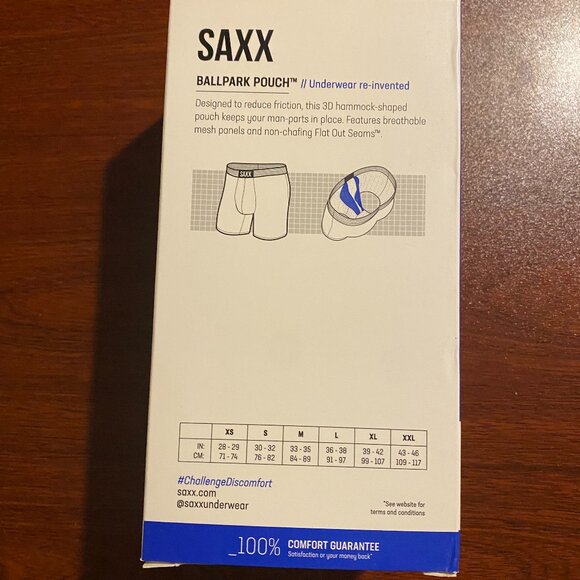 Saxx ULTRA 2 pack Boxer Briefs Ultimate Comfort Desert Grid & Black - Picture 3 of 3